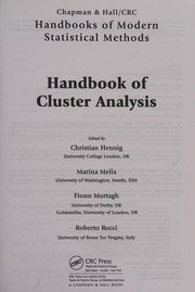 Cover of: Handbook of cluster analysis
