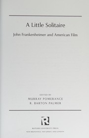 A little solitaire by Murray Pomerance, R. Barton Palmer