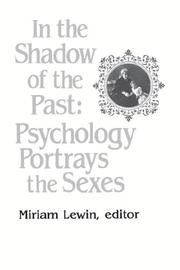 Cover of: In the shadow of the past by Miriam Lewin, editor.