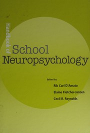 Cover of: Handbook of school neuropsychology