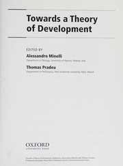Cover of: Towards a Theory of Development