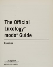Cover of: The official Luxology modo guide