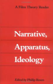 Cover of: Narrative, apparatus, ideology by edited by Philip Rosen.