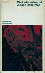 Cover of: Die Linke antwortet Jürgen Habermas