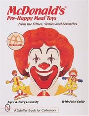 Cover of: McDonald's pre-happy meal toys from the fifties, sixties, and seventies