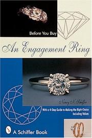 Cover of: Before you buy an engagement ring: with a 4-step guide for making the right choice