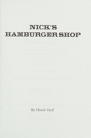Nick's Hamburger Shop by Chuck Cecil