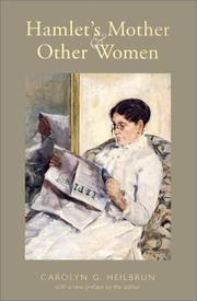 Cover of: Hamlet's Mother and Other Women by Carolyn G. Heilbrun