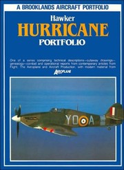 Cover of: Hawker Hurricane Portfolio: A Brooklands Aircraft Portfolio