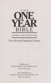 The one year Bible by World Bible Publishing