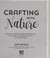 Cover of: Crafting with nature