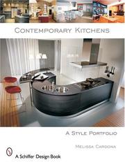 Cover of: Contemporary Kitchens: A Style Portfolio