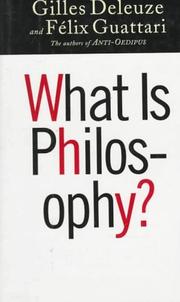 Cover of: What is philosophy?