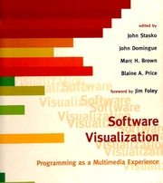 Cover of: Software visualization by edited by John Stasko ... [et al.] ; foreword by Jim Foley