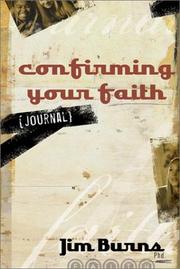 Cover of: Confirming Your Faith Student Journal