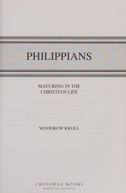 Cover of: Philippians by Woodrow Michael Kroll