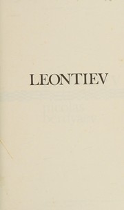 Cover of: Leontiev