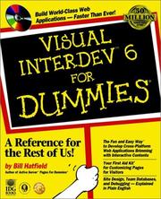 Visual InterDev 6 for dummies by Bill Hatfield