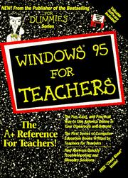 Cover of: Windows 95 for teachers