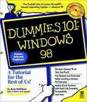 Dummies 101: Windows 98