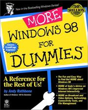 More Windows 98 for dummies