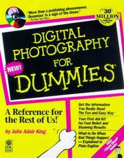 Digital photography for dummies by Julie Adair King
