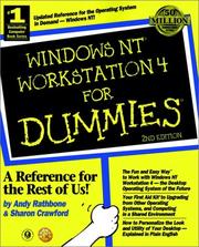 Windows NT workstation 4 for dummies