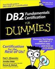 Cover of: DB2 Fundamentals Certification for Dummies