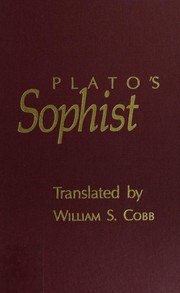 Cover of: Plato's Sophist by Πλάτων