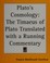 Cover of: Plato's Cosmology
