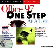 Office 97 One Step at a Time by Nancy Stevenson, Nancy Stevenson