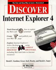 Cover of: Discover Internet Explorer 4