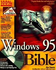 Cover of: Windows 95 bible