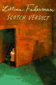 Cover of: Scotch Verdict by Lillian Faderman