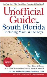 Cover of: The Unofficial Guide to South Florida including Miami & The Keys