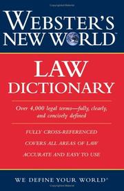 Webster's new world law dictionary by Susan Ellis Wild