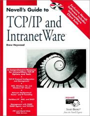 Cover of: Novell's guide to TCP/IP and IntranetWare by Drew Heywood