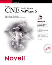 Cover of: Novell's CNE® Study Set for NetWare® 5