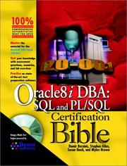 Oracle8i DBA : SQL and PL/SQPL certification bible