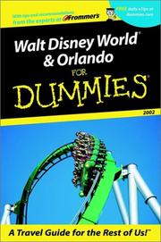 Cover of: Walt Disney World & Orlando for Dummies 2002