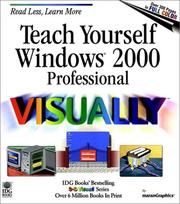 Cover of: Teach Yourself Microsoft Windows 2000 Professional VISUALLY