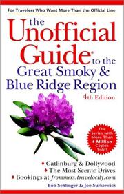 Cover of: The Unofficial Guide to the Great Smoky and Blue Ridge Region