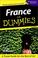 Cover of: France for dummies