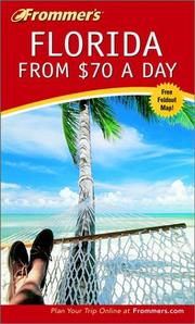 Cover of: Frommer's(r) Florida from $70 a Day, 4th Edition