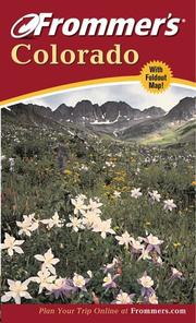 Cover of: Frommer's(r) Colorado, 7th Edition
