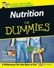 Cover of: Nutrition for Dummies