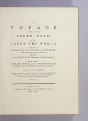 Cover of: A voyage towards the South Pole, and round the world.: Performed in His Majesty's ships the Resolution and Adventure, in the years, 1772, 1773, 1774, and 1775.