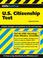 Cover of: CliffsTestPrep U.S. citizenship test
