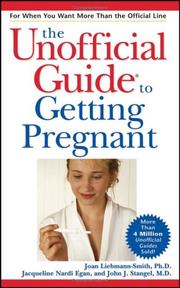 Cover of: The Unofficial Guide to Getting Pregnant (Unofficial Guides)