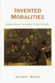 Invented Moralities by Jeffrey Weeks